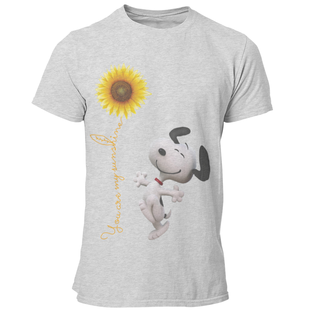 cinza You Are My Sunshine - Snoppy 3shirt
