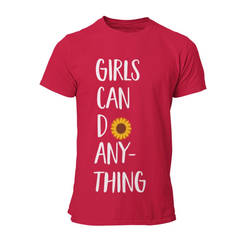 vermelha Girls can do anything 3shirt
