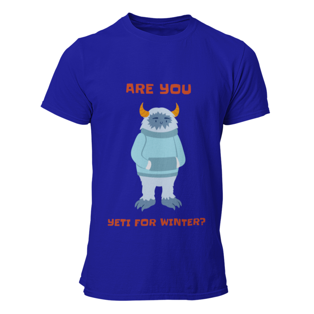 azul are you yeti for winter 3shirt