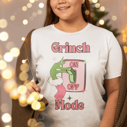 T-Shirt de Natal- Grinch Mode