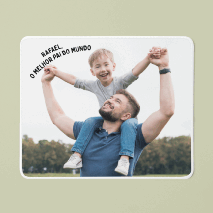 Tapete de Rato "O Melhor Pai do Mundo"