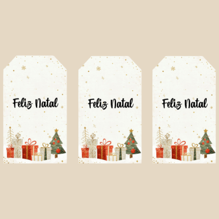 Autocolantes Personalizados de Natal