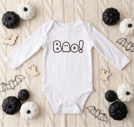 Body Manga Comprida Halloween
