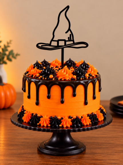 Topo de Bolo Halloween
